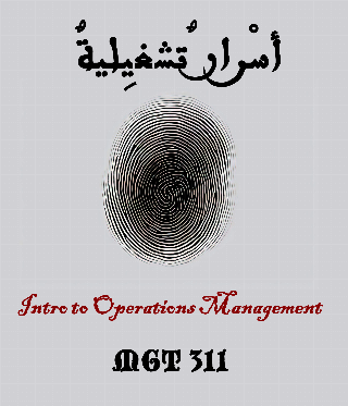Intro to Operations Management (MGT311)