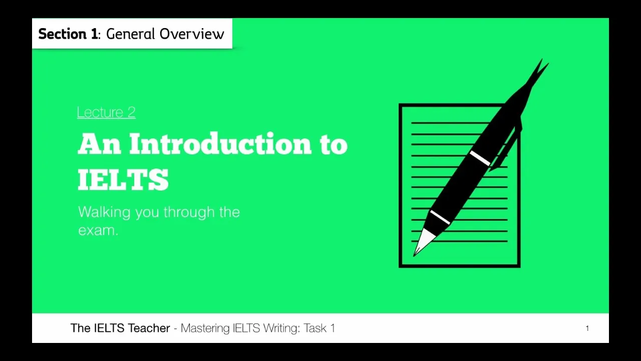 An Introduction to the IELTS Exam