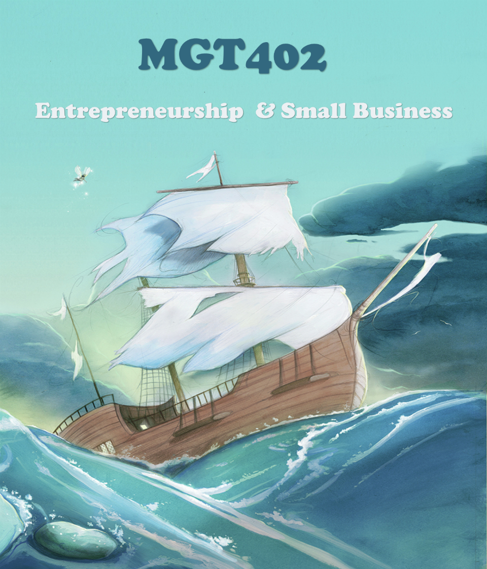 MGT402 Entrepreneurship &amp; Small Business