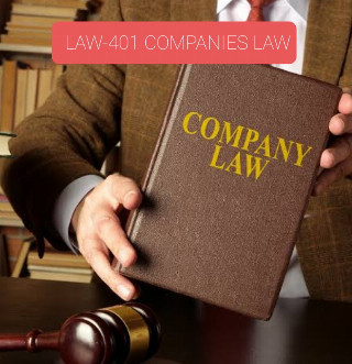 LAW-401 COMPANIES LAW