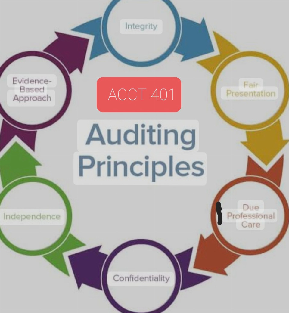 ACCT-401 AUDITING PRIBCIPLES&amp; PROCEDURES