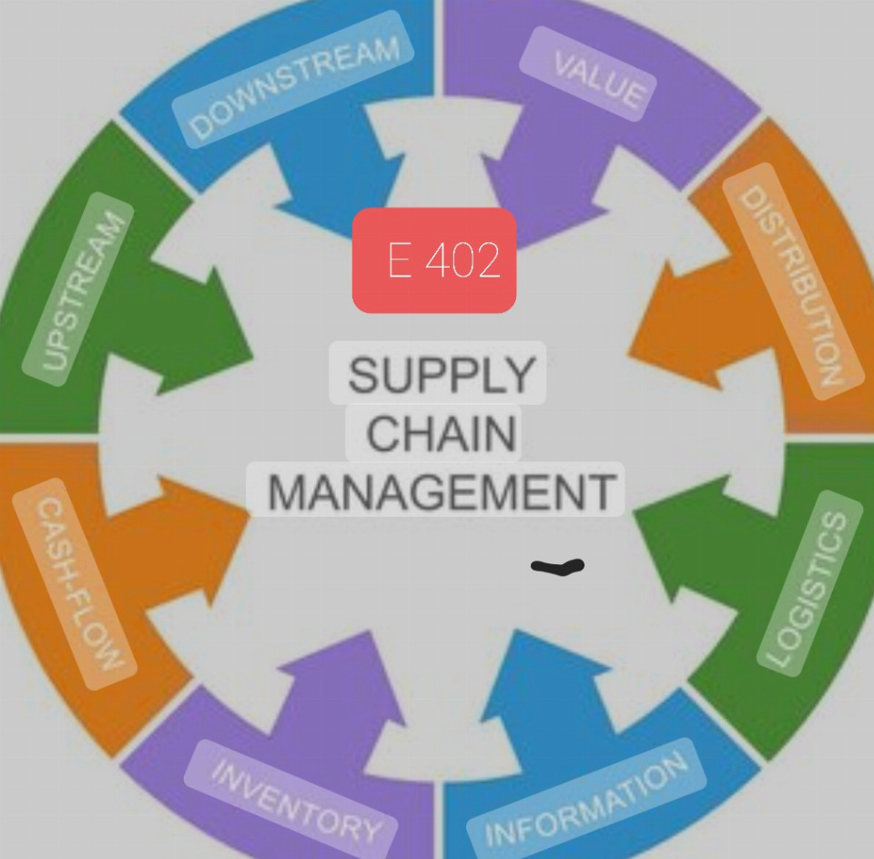 ECOM-402 E SUPPLY CHAIN MANAGEMENT