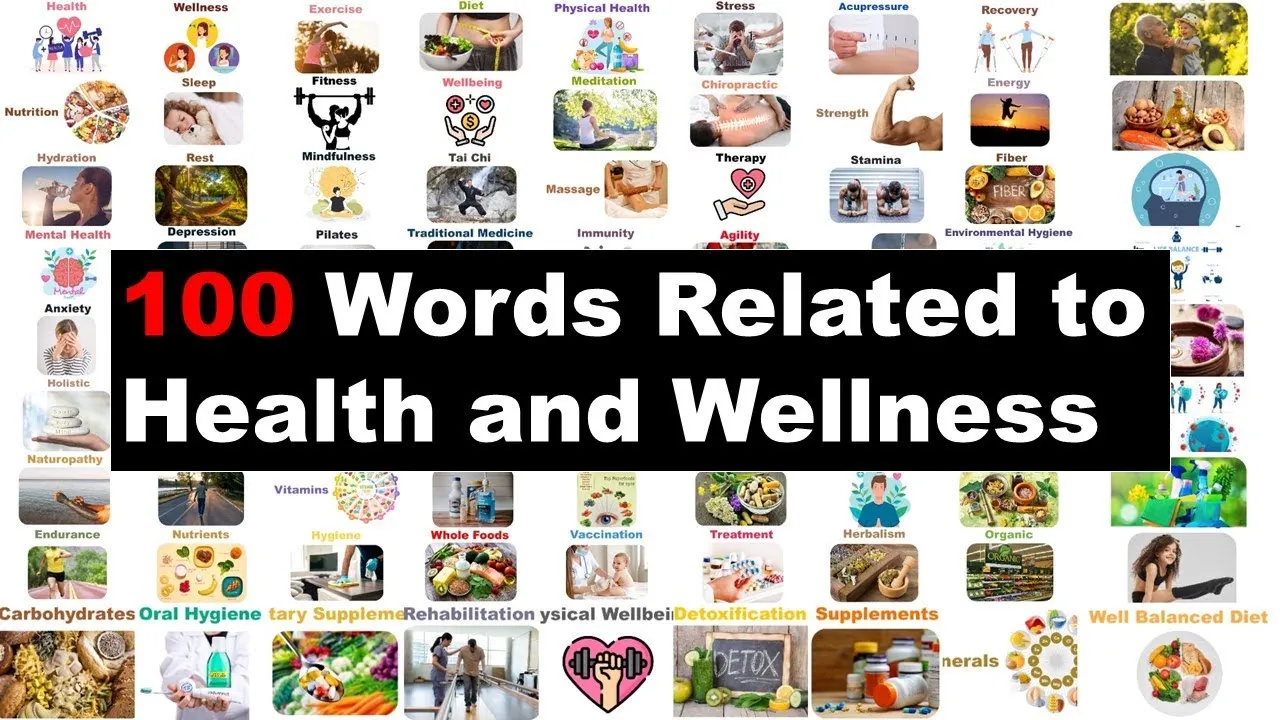 Words Related to Health and Wellness