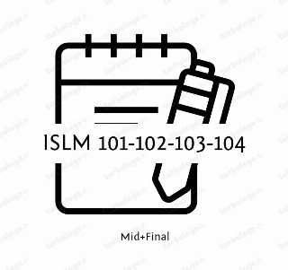 ISLM 101/102/103/104