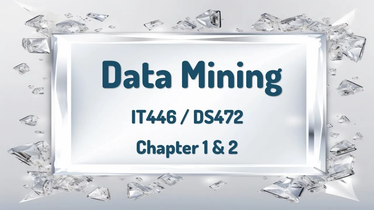 Chapter 1 (introduction) & Chapter 2 (Getting to Know Your Data)