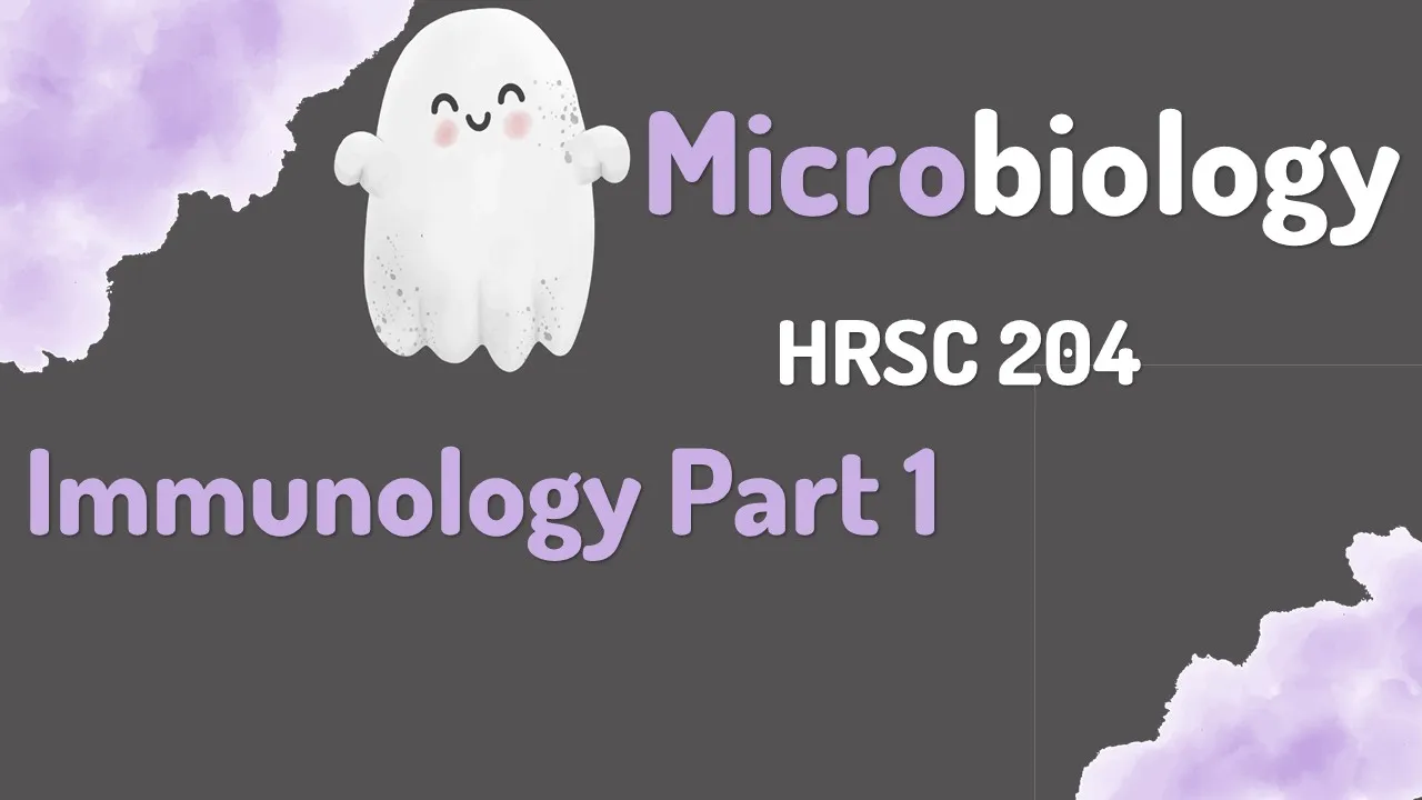 Immunology Part 1