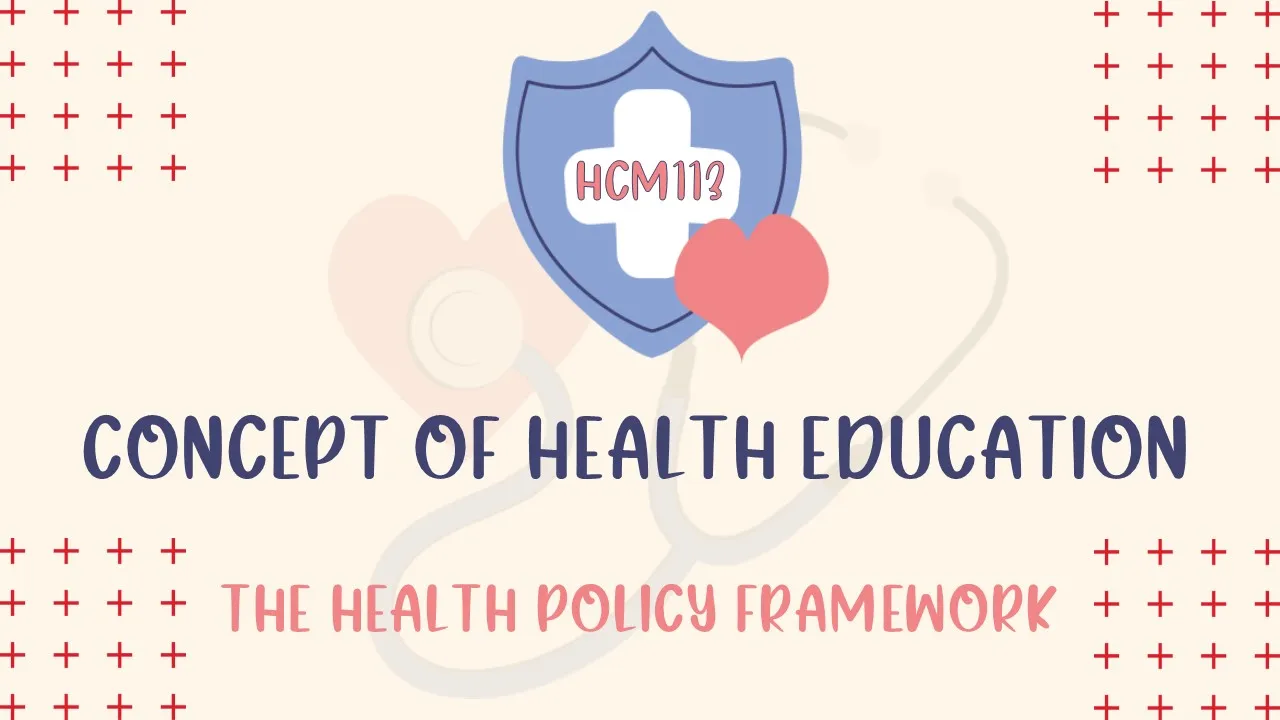 The Health Policy Framework