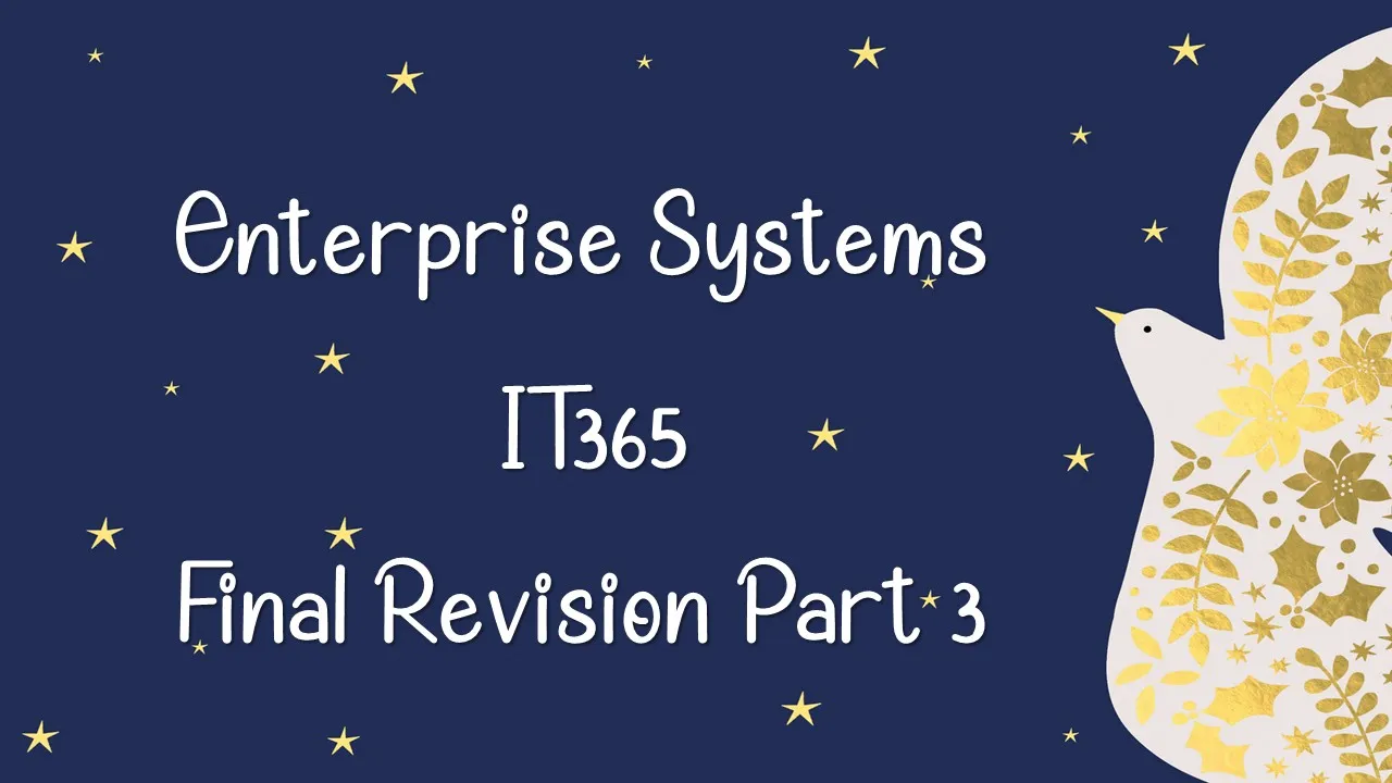 Final Revision Part 3