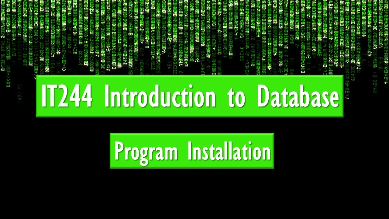 Program Installation