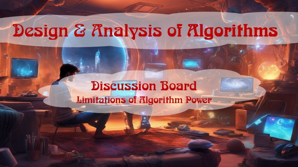 Discussion Board | 27/02/2025