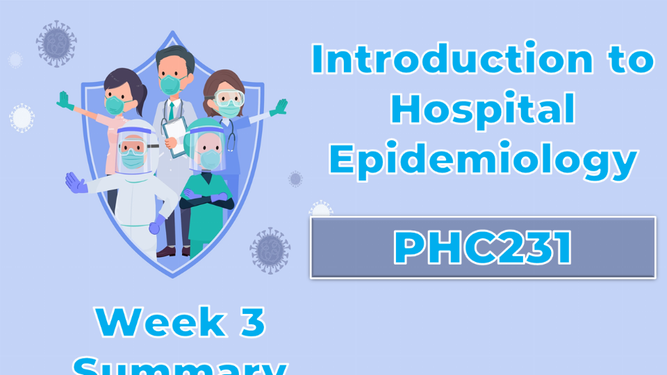 PHC 231 Week 3 Summary