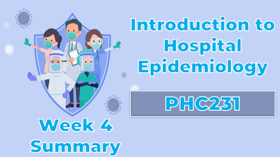 PHC231 Week 4 summary