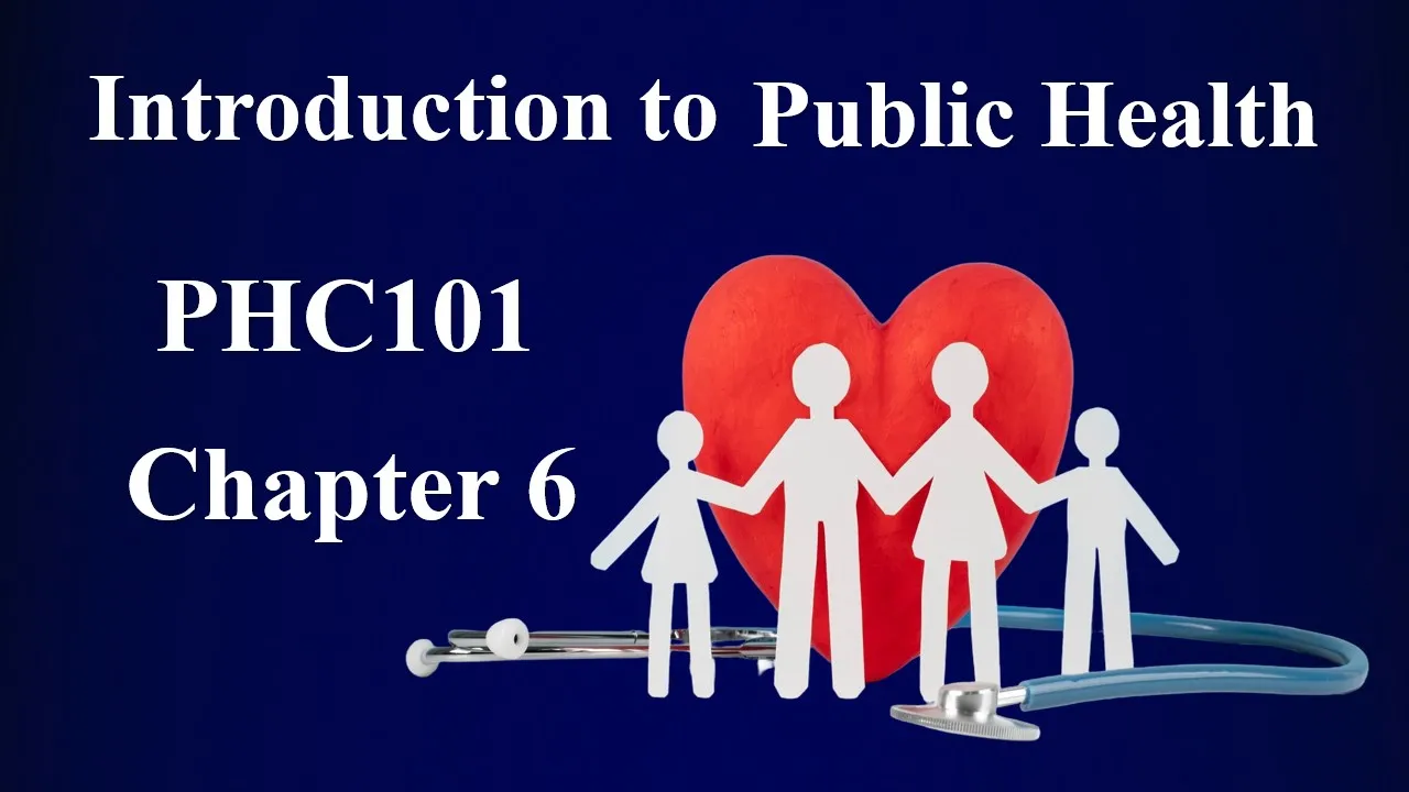 Chapter 6 public health