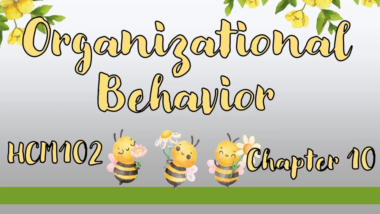 Chapter 10: Conflict & Negotiation