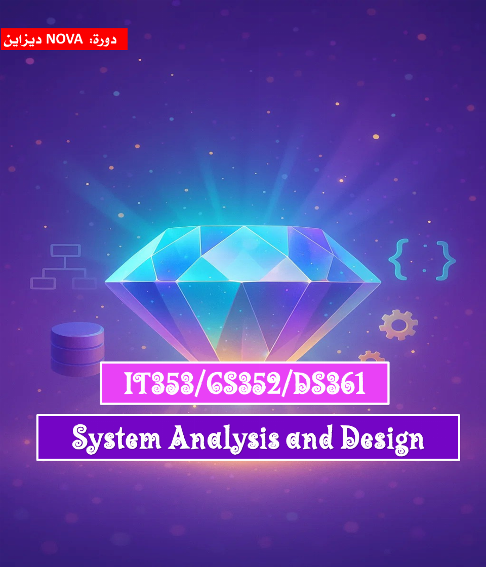 System Analysis and Design (IT353/CS352/DS361)