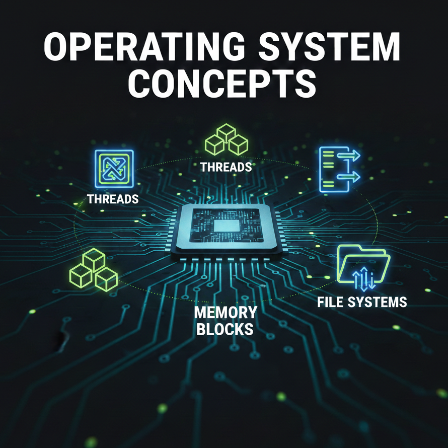 مفاهيم انظمة التشغيل (OSC)