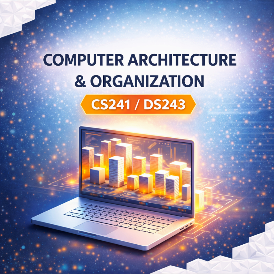 Computer Architecture &amp;Organization (CS241/DS243)