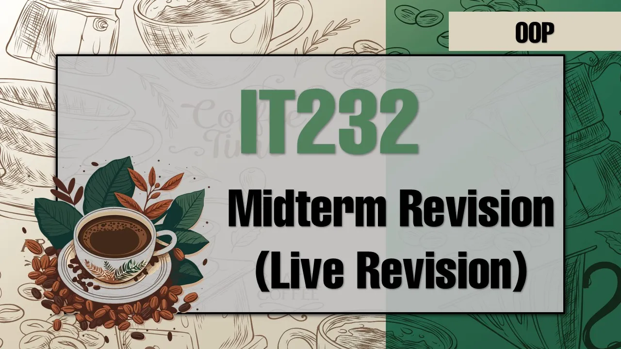 Midterm Revision (Live Revision)