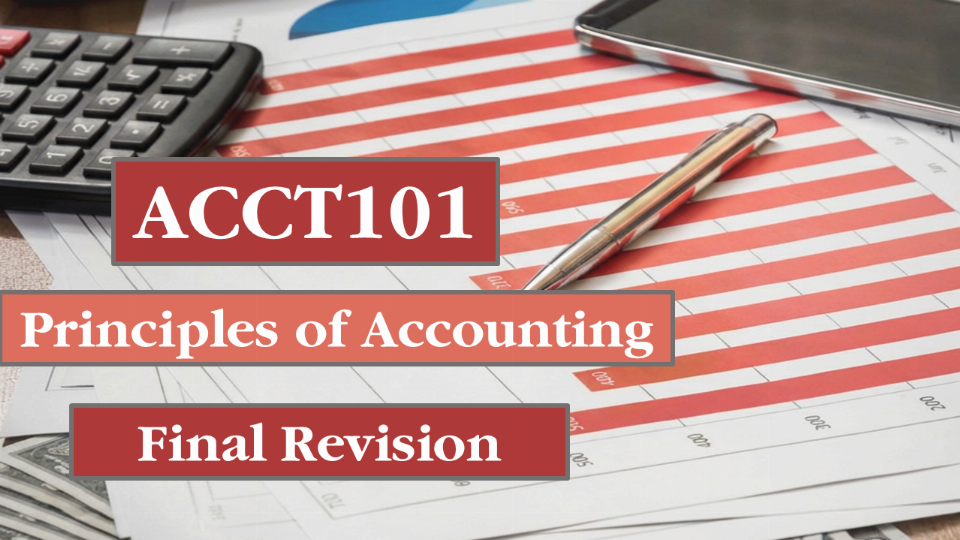 ACCT101 FINAL TESTS PAPERS